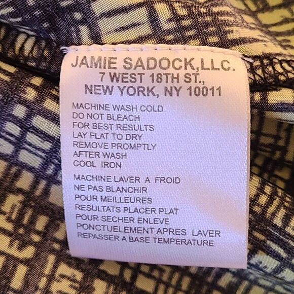 Jamie Sadock Womens Short Sleeve Athletic Golf Polo Top Multicolor Size Medium - Picture 10 of 12